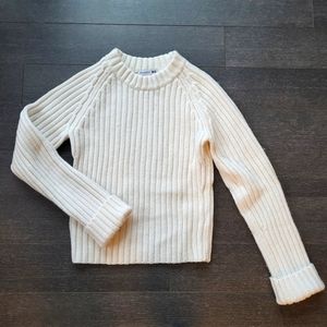JW Anderson x Uniqlo White Wool Blend Knit Sweater